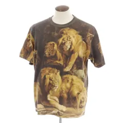 supreme シュプリーム　ライオン　Tシャツ Supreme シュプリーム 22AW Lions' Den S/S Top ライオン 総柄