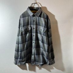 Eddie Bauer チェック柄フランネルシャツ Mサイズ