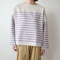 ORCIVAL | WIDE BODY BOAT NECK P.O. size 1 | オーシバル ワイドボディ ボートネック プルオーバー ボーダー 長袖 #6919