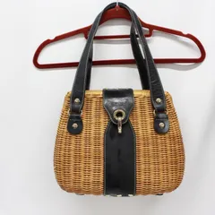 ☆1210　Kate Spade　ケイト スペード　カゴバッグ　ハンドバッグ　黒