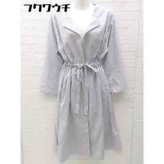 ◇ ROPE PICNIC ロペピクニック  長袖 ガウン コート サイズ38 グレー系 レディース  【中古】 【1002801938161】