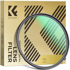 K&F CONCEPT 52mm レンズフィルター 高透過率 極薄 撥水防汚 AGC日本製光学ガラス レンズ保護用 MCUVフィルター（NANO-Dシリーズ）のサムネイル