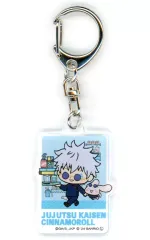 【中古】キーホルダー 五条悟＆シナモロール 「呪術廻戦 懐玉・玉折×サンリオキャラクターズPOPUP STORE トレーディングアクリルキーホルダー」