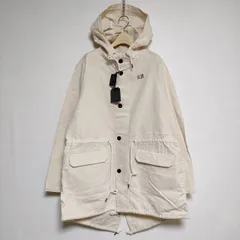 OUTIL 新品 MANTEAU BIDOS H.M Vintage Bed Linen 3 M-51 フィールドパーカー モッズコート 23SS エクリュ メンズ ウティ【中古】4-0225M∞#