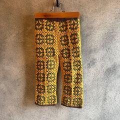 &PAL/アンドパル　crochet knit pants ノットパンツ 100サイズ