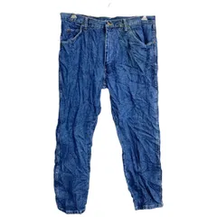 Wrangler デニムパンツ W38 ラングラー ビッグサイズ ブルー コットン メキシコ製 古着卸 アメリカ仕入 2501-198