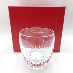 新品未使用箱無し　Baccarat マッセナロックグラス バカラ（Baccarat） マッセナ 1-344-283（2-810-592） オールド