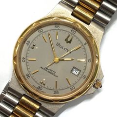 美品☆ブローバ BULOVA☆ 18k クラウン 刻印 SR315-062M - メルカリ