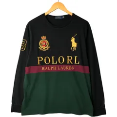 古着 ラルフローレン Ralph Lauren POLO RALPH LAUREN ビッグポニー ロングTシャツ ロンT メンズL相当/eaa566469