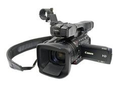 キヤノン　ビデオカメラ　XF205　バッテリー付　可動品　難あり