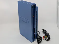 【動作確認済】 PS2 本体 SCPH-39000 アクアブルー 初期型 プレイステーション2