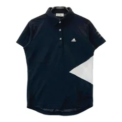 サイズ：M ADIDAS GOLF アディダスゴルフ  半袖ポロシャツ  ブラック系 [240101491285] ゴルフウェア レディース ストスト