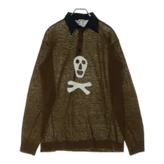 LOEWE ロエベ アナグラムロゴ コットンポロシャツ Lサイズ ダークブラウン LOEWE ロエベ アナグラムロゴ コットンポロシャツ Lサイズ