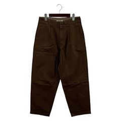 AURALEE WASHED FINX CHINO TAPERED PANTS 3 ブラウン