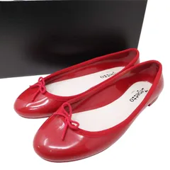 ⭐未使用級⭐レペット パンプス エナメル フラットシューズ 赤 26㎝ 2025年最新】repetto 赤の人気アイテム - メルカリ