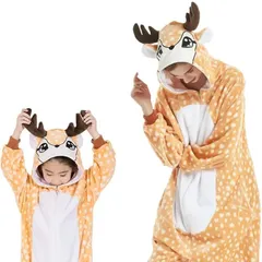 DEBAIJIA] 着ぐるみ フランネル カバーオール アニマル パジャマ