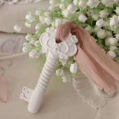 マチルドエム フランス センティッドデコ （キーリボン  サンタル726)  アロマストーン アロマ 飾り マチルドM Mathilde M. シャビーシック アンティーク風 輸入雑貨 アンティーク 雑貨 姫系 おしゃれ