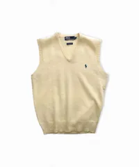 90's Polo RalphLauren ラムウール ニット ベスト M