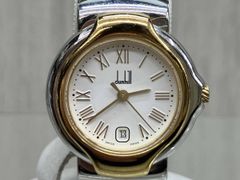 Dunhill Millennium ダンヒル腕時計 ゴールド メンズ 新品電池 - メルカリ