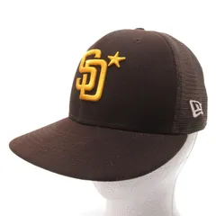 ニューエラ NEW ERA 美品 59FIFTY ACG2022 オールスターゲーム限定 サンディエゴ パドレス メッシュキャップ 帽子 茶 ブラウン 7 1/8 56.8㎝