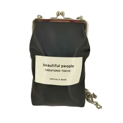 【完売品】beautiful people×andark別注がま口ポーチ 楽天市場】beautiful people : 別注 kilt clasp shoulder pouch