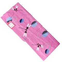 浴衣 女性用 夏 お仕立て上がり 単品 ピンク とんぼ 蜻蛉 フリーサイズ