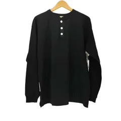 グッドウェア Goodwear ヘンリーネック L/S Tシャツ ロンT メンズ import：M 