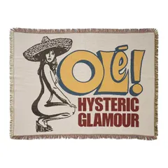 【2枚セット】ヒステリックグラマーノベルティブランケット 毛布 hysteric Hysteric Glamour (ヒステリックグラマー) ブランケット