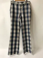 Wrangler　70’s　チェックフレアスラックス　SCOVILLジッパー　ヴィンテージ