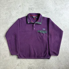 90s 1998年 MEXICO製 patagonia Synchilla Snap T Pullover 【 purple 】 パタゴニア シンチラ スナップT プルオーバー フリース【 パープル 】