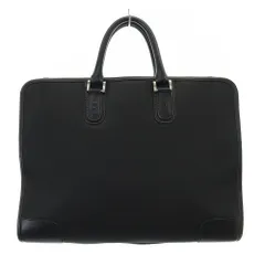 ポールスミス PAUL SMITH ナイロン レザー ブリーフケース 黒のサムネイル