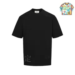 【今日WTO】Ami サイドパッチ文字刺繍 T シャツ-WO62