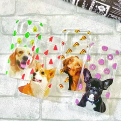 オーダーメイド　オリジナル　ペット　スマホケース iPhone 犬