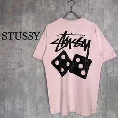 『STUSSY』ステューシー (M) ダイスロゴプリント Tシャツ