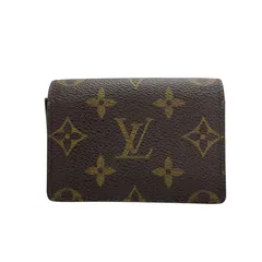 2356 LOUIS VUITTON ルイヴィトン モノグラム 名刺入れ アンヴェロップ・カルト　ドゥ　ヴィジット 破れあり