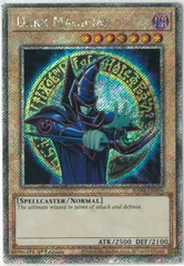 遊戯王/英語版/EU版/ブラック・マジシャン/Dark Magician/9th/プラチナムシークレットレア/25th/1st Edition/クォーター・センチュリー・スタンピード/RA04-EN106のサムネイル