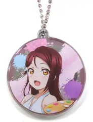 【中古】キーホルダー・マスコット(キャラクター) 桜内梨子 「ラブライブ!サンシャイン!! キャラポップフェス メタリックチャーム」