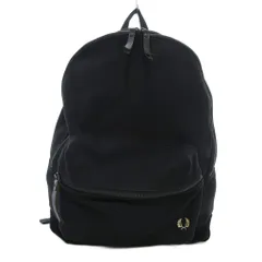 フレッドペリー FRED PERRY リュックサック デイパック 鹿の子 黒 F9207 /UO ■GY12のサムネイル