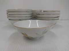 深川製磁 花蘭 茶漬揃(5客×５個) 難あり囗T巛