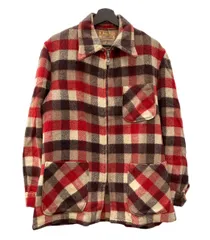 ヴィンテージ vintage 40's～ 40年代 Shanhouse ブロックチェック ウール カバーオール スポーツジャケット アウター片ツメ CROWN バネクラウン  サイズ不明 ジャケット チェック マルチカラー 104MT-1042