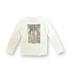 国内正規 Lucien Pellat Finet プリントカットソー ロンT 長袖Ｔシャツ ルシアンペラフィネ 白 M 58567A7のサムネイル