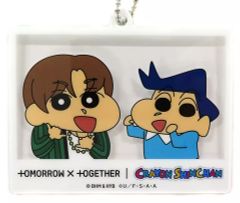 [중고] 열쇠 고리 봄규 아크릴 키 체인 [TOMORROW X TOGETHER × 크레용 신짱]