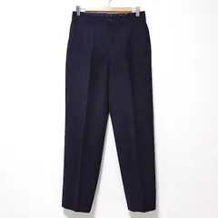 #wnc コムデギャルソンオム COMMEdesGARCONS HOMME パンツ センタープレス タック 無地 S 紺系 ヴィンテージ メンズ [857026]