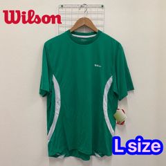【新品・未使用】Wilson/ウィルソン　メンズ　半袖Tシャツ　グリーン