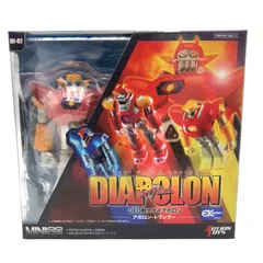 アートストーム　ダイアポロン MINI合金ヘッダー、トラング、レッガー3体セット Amazon | ACTION TOYS MINI合金シリーズ UFO戦士 ダイアポロン