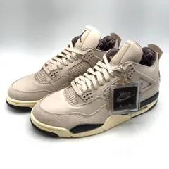 【中古】A Ma Maniere × Nike Women's Air Jordan 4 Retro OG SP Fossil Stone/WYWS　28.5cm　ナイキ[17]
