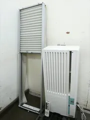 窓枠不具合箇所あり Haier JA-16V 窓用エアコン 2021年製品 Haier 窓用ルームエアコン JA-16V 2021年 ハイアール ウインドウ