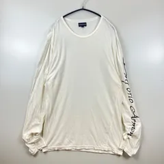 EMPORIO ARMANI sleeve print L/S Tee shirts M y2k archive エンポリオ アルマーニ 長袖 Tシャツ ロンT 袖プリント 袖長 変形 アーカイブ
