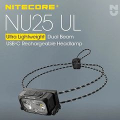 NITECORE NU25 UL  ナイトコア ヘッドライト　新品・未開封