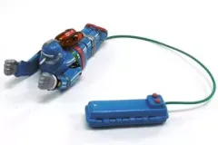 昭和レトロ、ブリキの有線リモコン犬のおもちゃ 昭和レトロ、ブリキの有線リモコン犬のおもちゃ